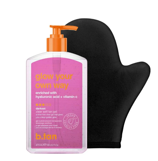 Kit  Autobronceador Nivel N.3 Guante doble faz + Autobronceador en Gel